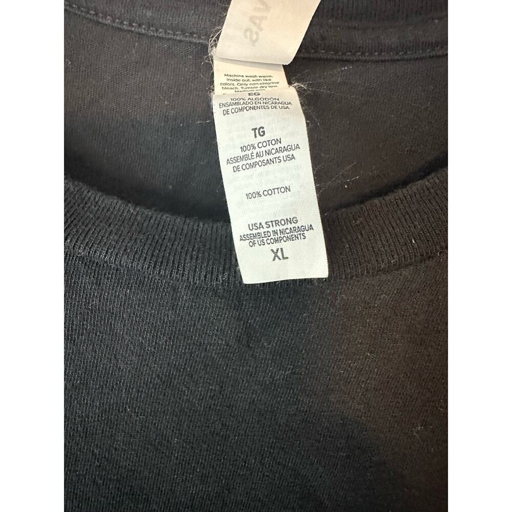 Peloton Short Sleeve Athletic Shirt in Black Size Extra Large - Picture 2 of 3